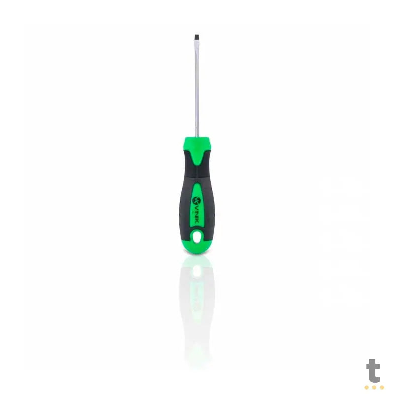 Chave de Fenda 3 X 75 MM - 1/8 X 3 Pol Em Aço Cromo Vanadio Cabo Ergonômico - 26154 Truedata