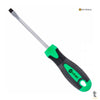 Chave de Fenda 6 X 100 MM - 1/4 X 4 Pol Em Aço Cromo Vanadio Cabo Ergonômico - 26149 Truedata