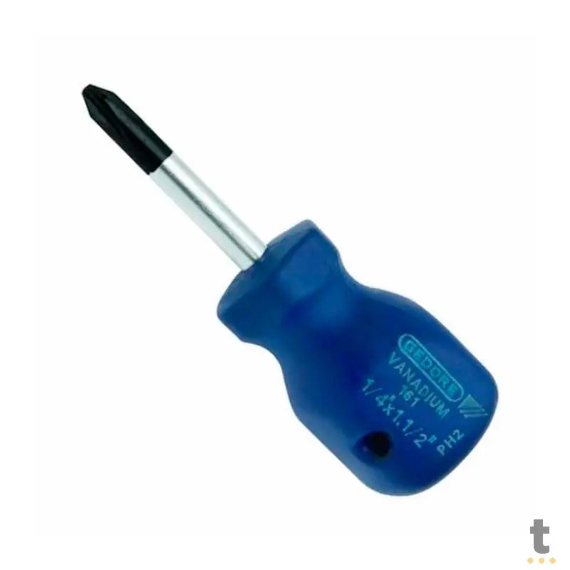 Chave de Fenda Cruzada (Toco) 1/8" X 1.1/2" PH0 Gedore - 100201 Truedata