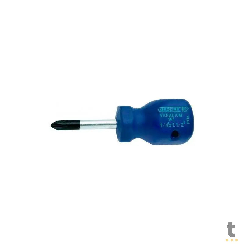 Chave de Fenda Cruzada (Toco) 1/8" X 1.1/2" PH0 Gedore - 100201 Truedata