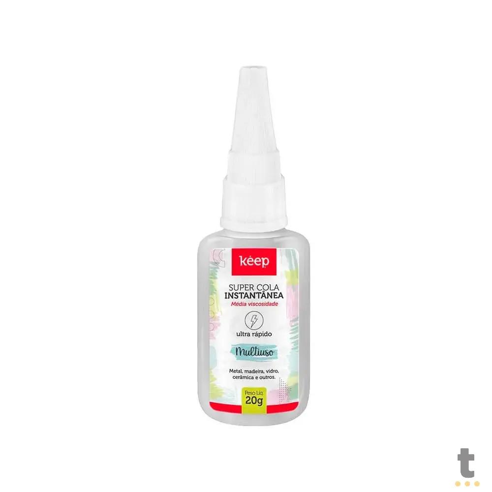 Cola Instantânea Multiuso Media Viscosidade 20g Keep - EI081 Truedata
