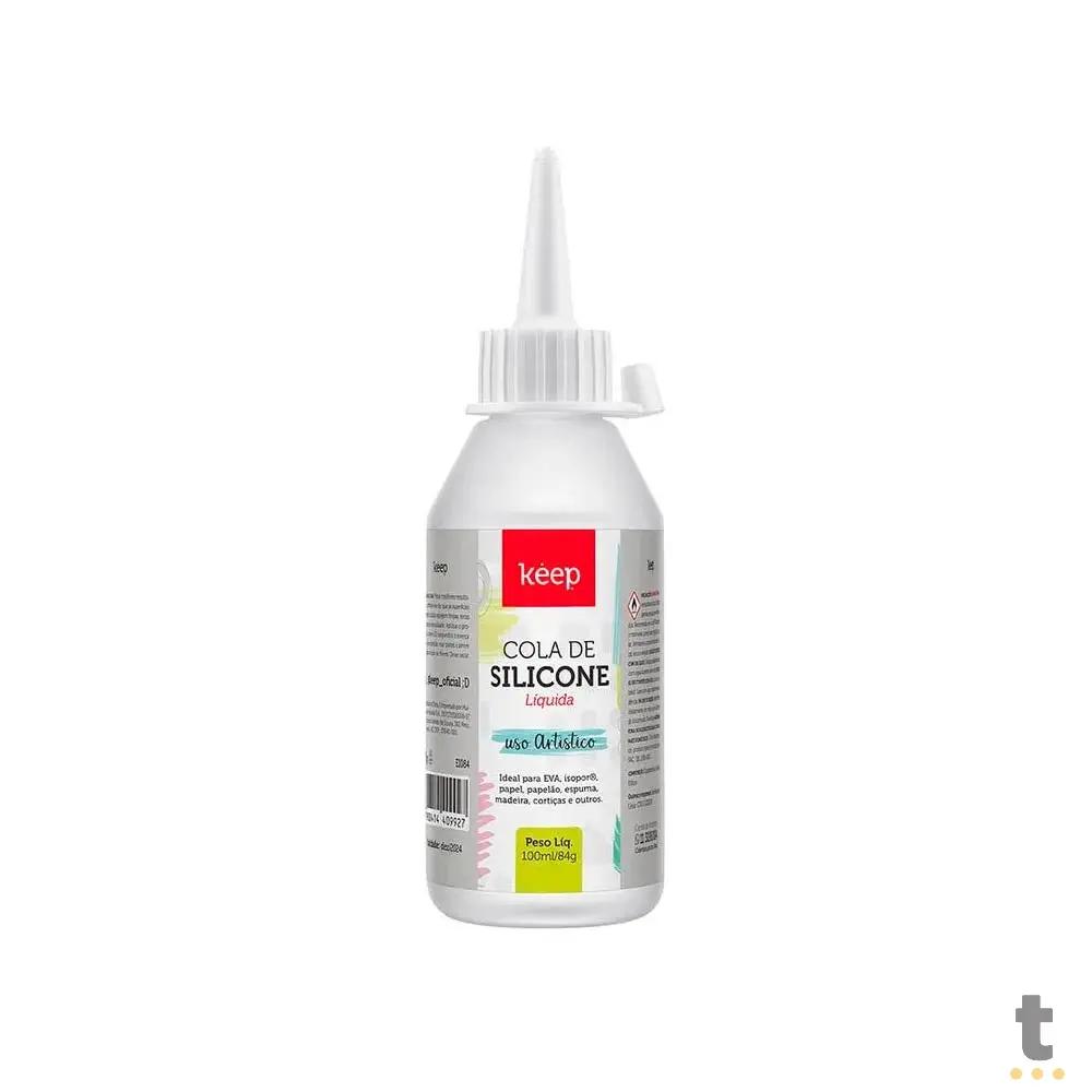 Cola de Silicone Liquida 100ml Keep - EI084 Truedata