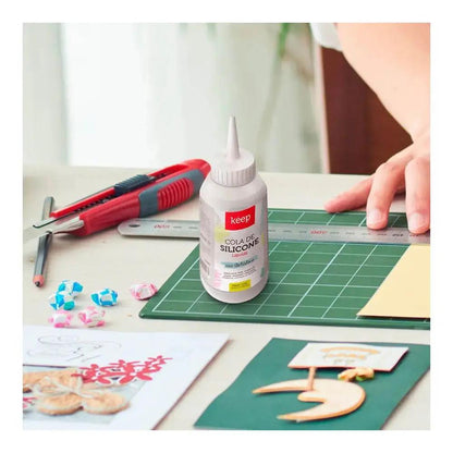 Cola de Silicone Liquida 100ml Keep - EI084 Truedata