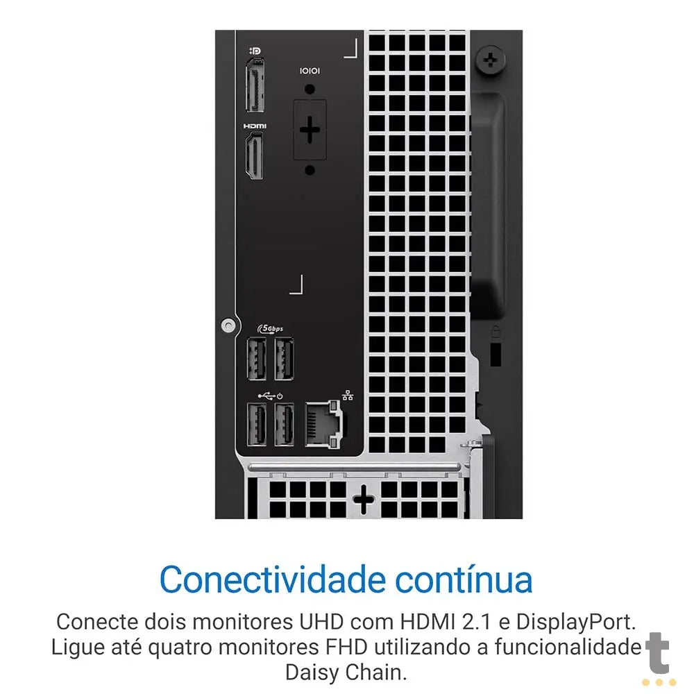 Computador Dell ECS1250 SFF Intel I5-14400 8Gb 512Gb Ssd W11 Home Truedata