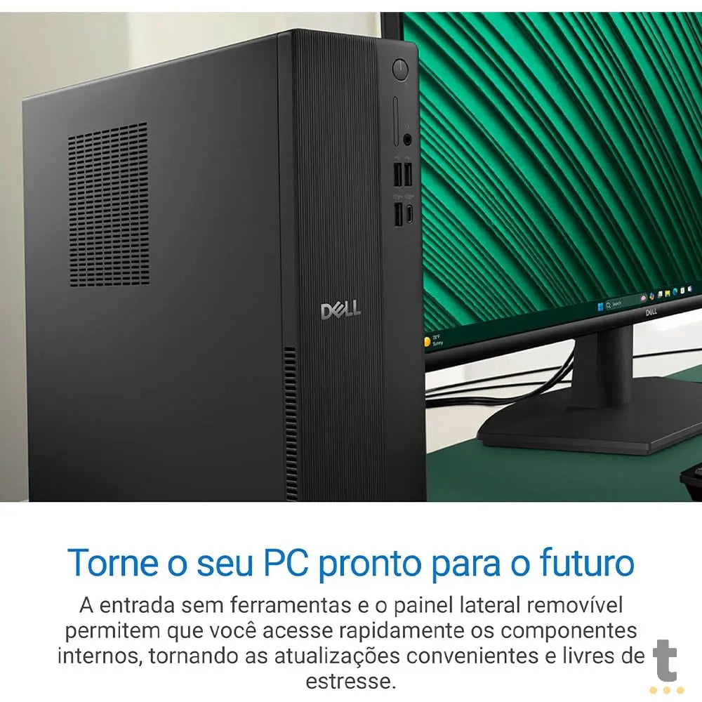 Computador Dell ECS1250 SFF Intel I5-14400 8Gb 512Gb Ssd W11 Home Truedata