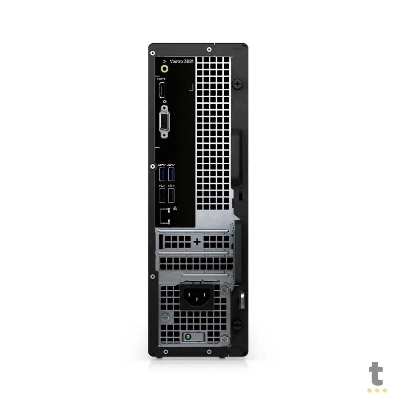 Computador Desktop Dell Vostro 3681 Sff I3-10100 4gb 1tb Win10 Pro Teclado e Mouse Truedata