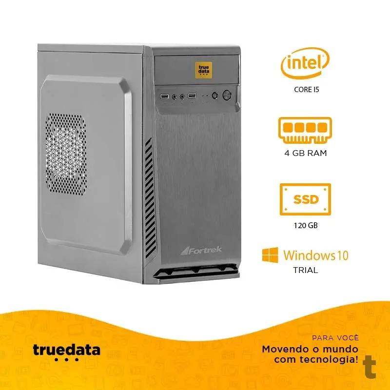 Computador Desktop Truedata Intel Core I5-2400 2.5ghz 4gb Ssd 120gb C/ Fonte Real 350w Truedata