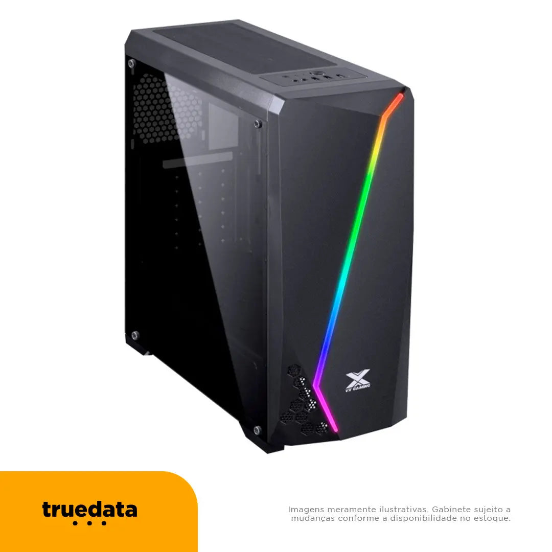 Computador Gamer Truedata 5000 Intel I5-6500 3.2Ghz 16gb Ssd 480gb Pl Video RX550 4Gb Fonte 500w - 161385 Truedata