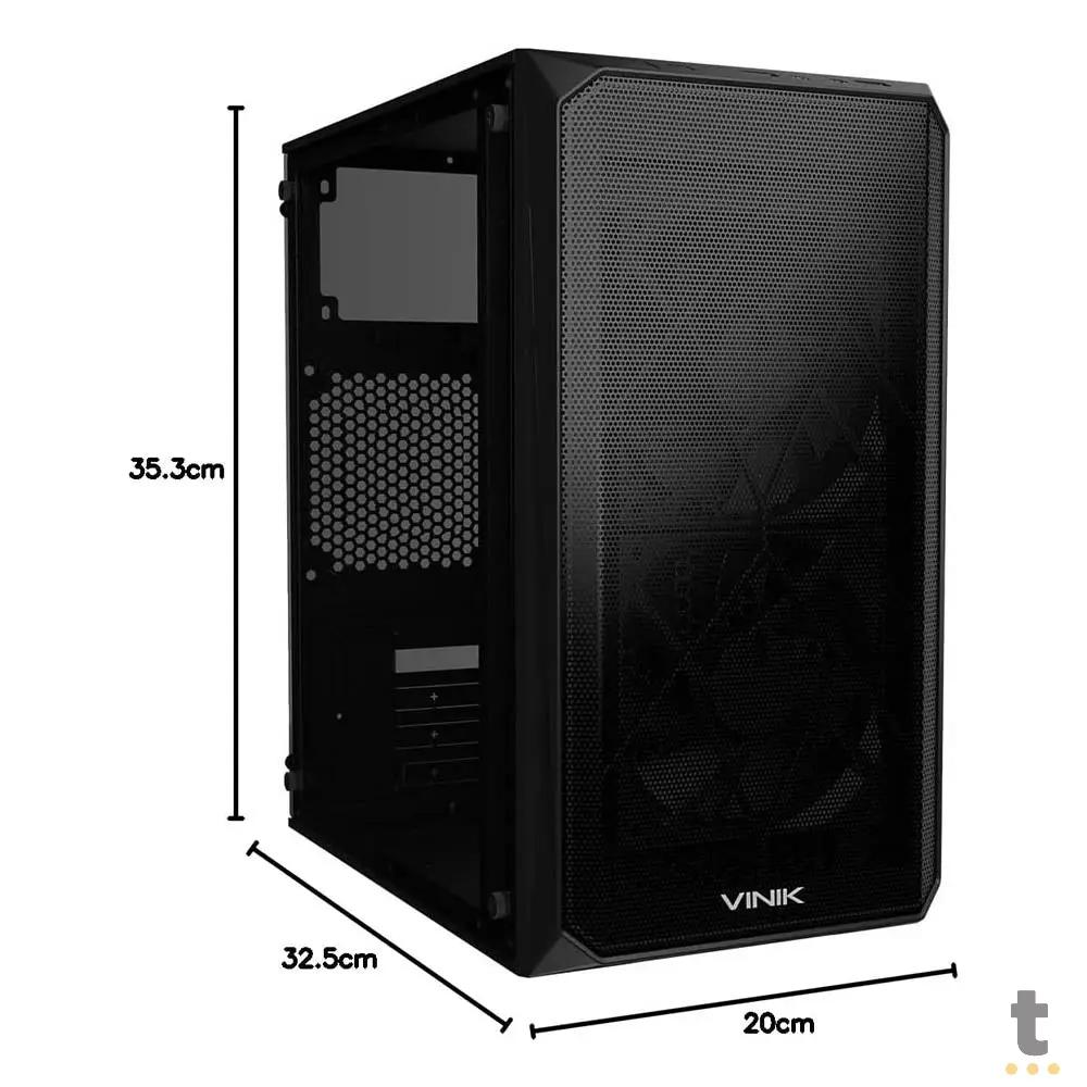 Computador Gamer Truedata Intel Core I5-11400f 2.60Ghz 16gb Ssd 512gb Nvme RX 560 4Gb Fonte 550W Truedata