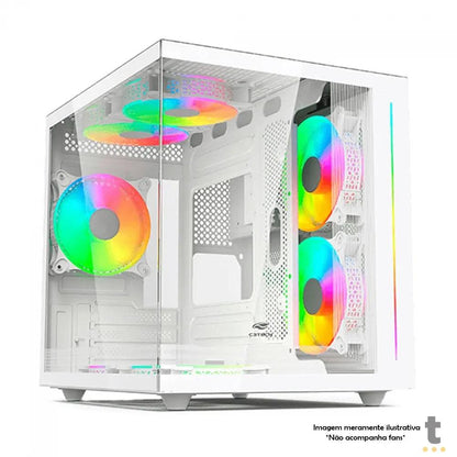 Computador Gamer Truedata Intel Core i5-12400f 2.9Ghz 16gb Ddr4 1Tb Ssd Nvme RTX 4060 8Gb Fonte 600w Truedata