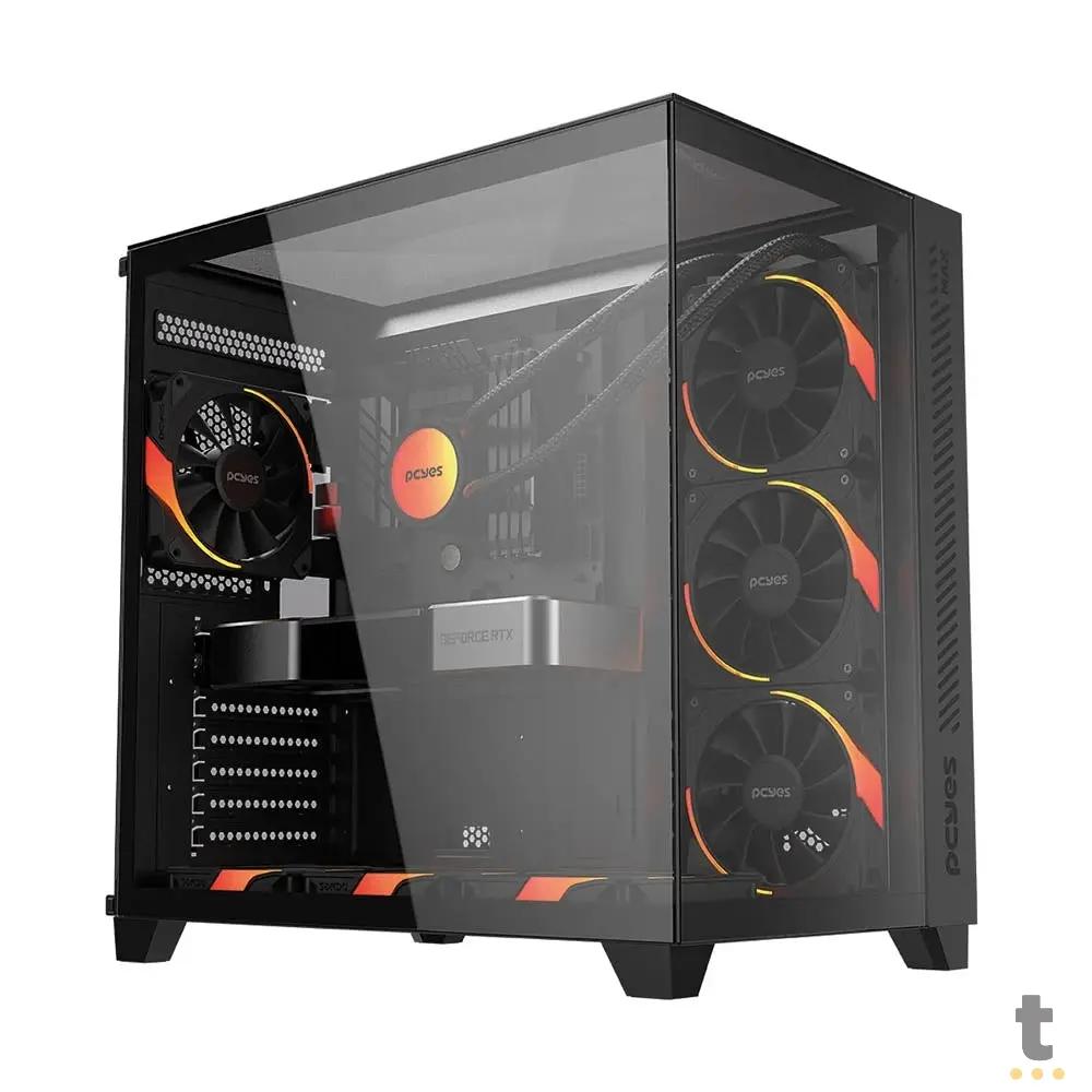 Computador Gamer Truedata Intel Core i7-12700f 2.1Ghz 16gb Ddr4 Ssd 480gb Nvme Pl Video RTX4060 8Gb Fonte 550w Truedata