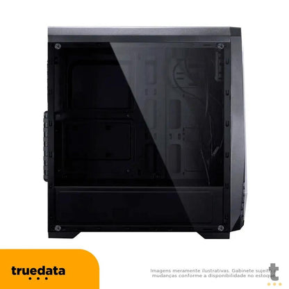 Computador Gamer Truedata Intel Pentium G6405 4.1Ghz 16gb Ssd 480gb Pl Video RX550 4Gb Fonte 500w Truedata