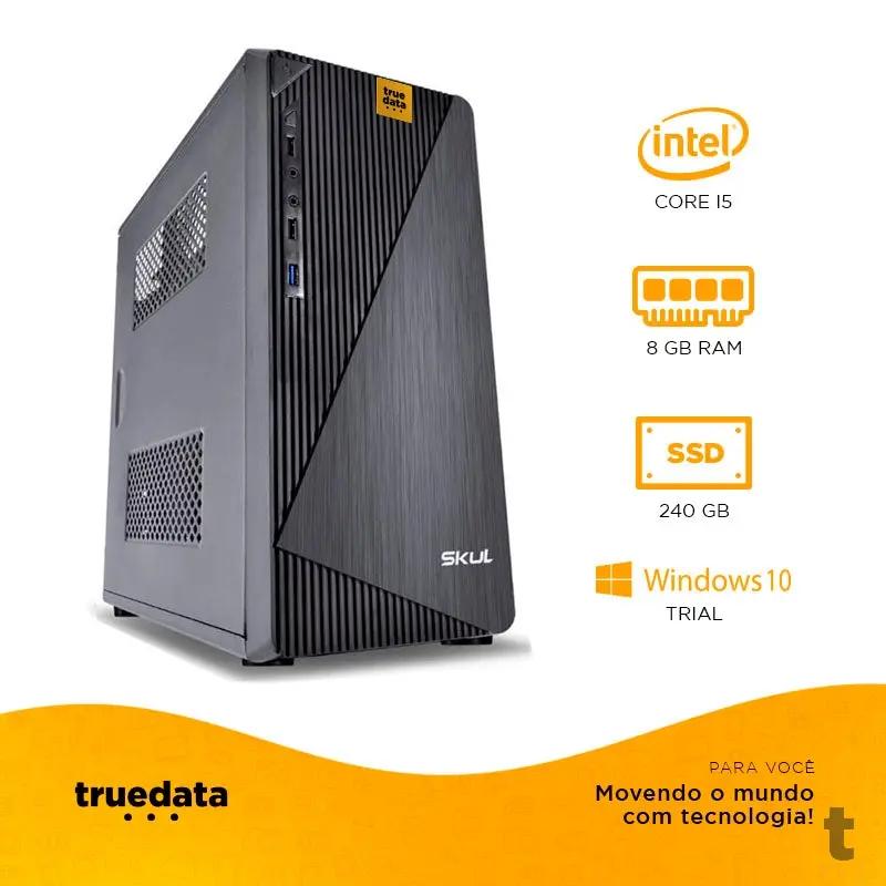 Computador Truedata Intel I5-3470 3.2Ghz 8gb Ssd 240gb Truedata