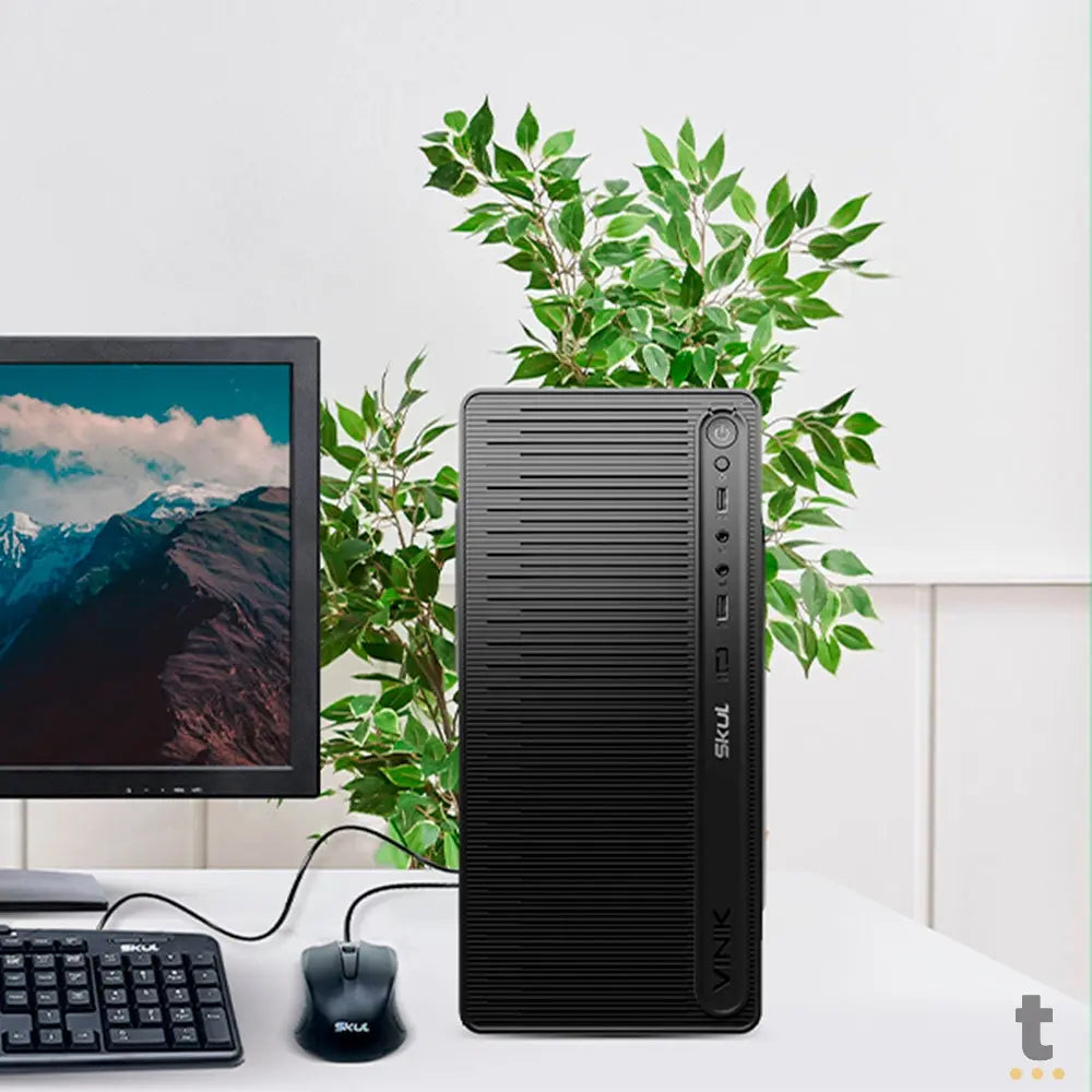 Computador Truedata Skul b300 Intel I3-3220 3.3Ghz 4gb Ssd 120gb Fonte 200w Truedata