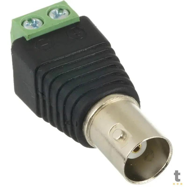 Conector Bnc P4 Femea Com Borne