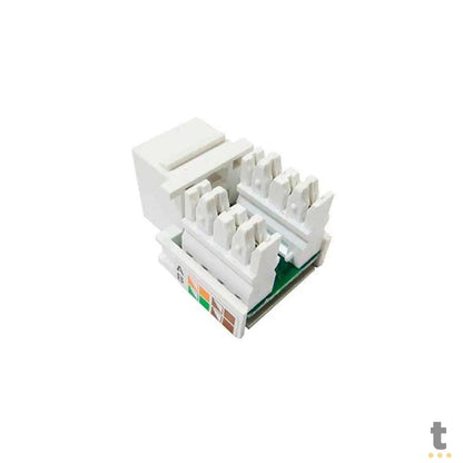 Conector Femea Keystone Rj45 Cat5 Seccon - WT-2001C/W Truedata