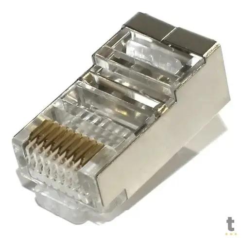 Conector Macho Blindado Rj45 Cat6 Mt6003-6bx Truedata