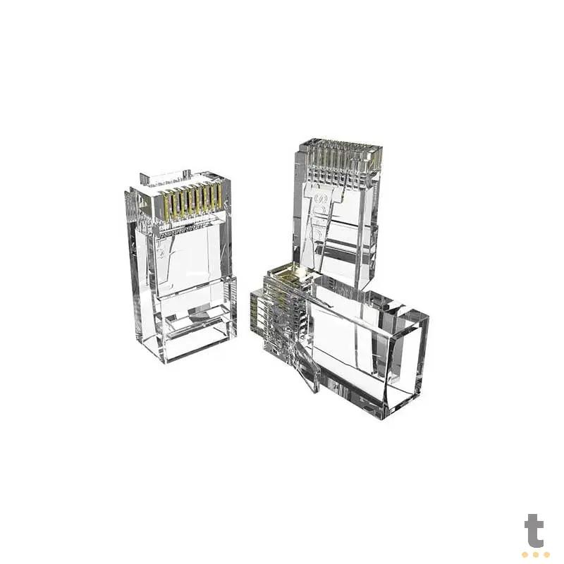 Conector Macho RJ45 cat6 Vazado Furukawa Truedata