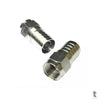 Conector P/ Cabo RG6 F de Crimpagem - EV15 Truedata