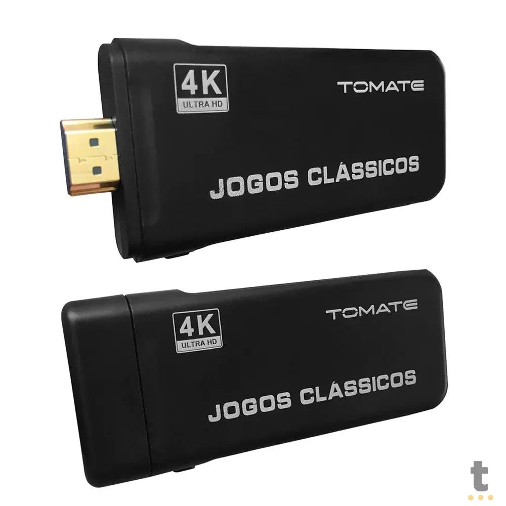 Console Video Game Retrô Stick C/ 2 Controles Wireless Tomate - MAY-004 / MAY-100 Truedata