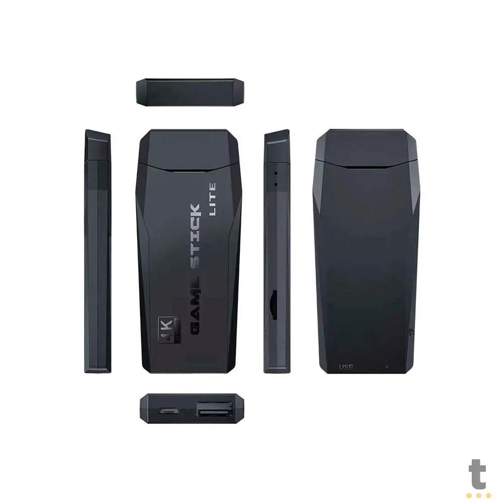 Console Video Game Retrô Wireless Gamepad Stick C/ 2 Controles Truedata