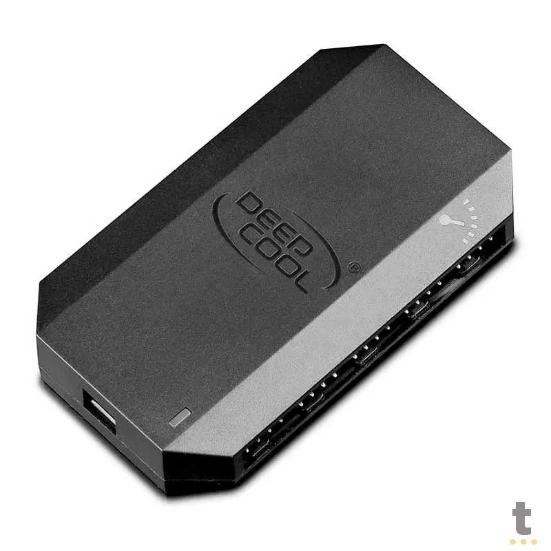 Controlador de Fan Deepcool FH-10 PWM 10x 4 Pinos - DP-F10PWM-HUB Truedata