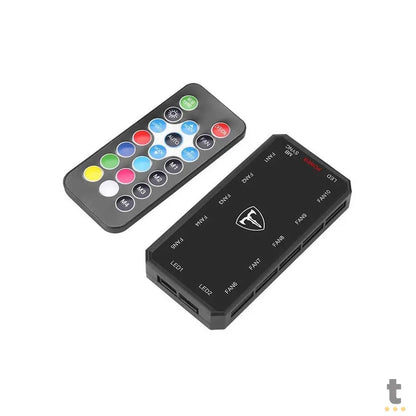 Controlador de Fans T-Dagger RGB Preto 06 Pinos - T-TGFC414 Truedata