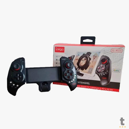 Controle Joystick Gamepad para Smartphone Extensível Bluetooth / USB Ipega - PG-9023S Truedata
