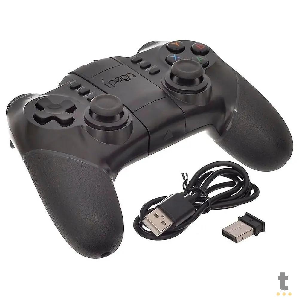 Controle Joystick Gamepad para Smartphone e Computador Bluetooth / USB Ipega - PG9076 Truedata