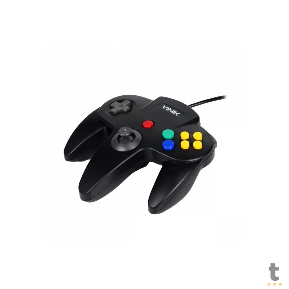Controle Nintendo 64 Para PC Vinik USB - 107487 Truedata