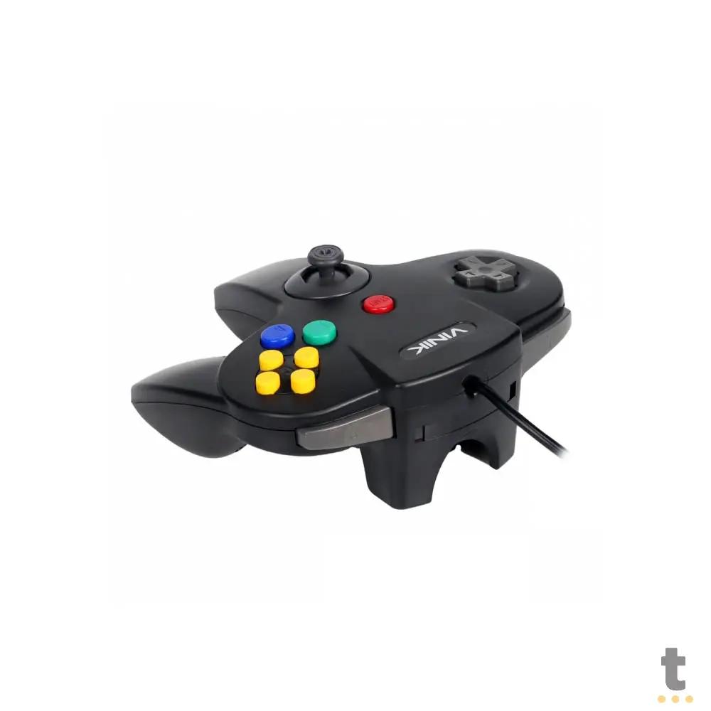Controle Nintendo 64 Para PC Vinik USB - 107487 Truedata
