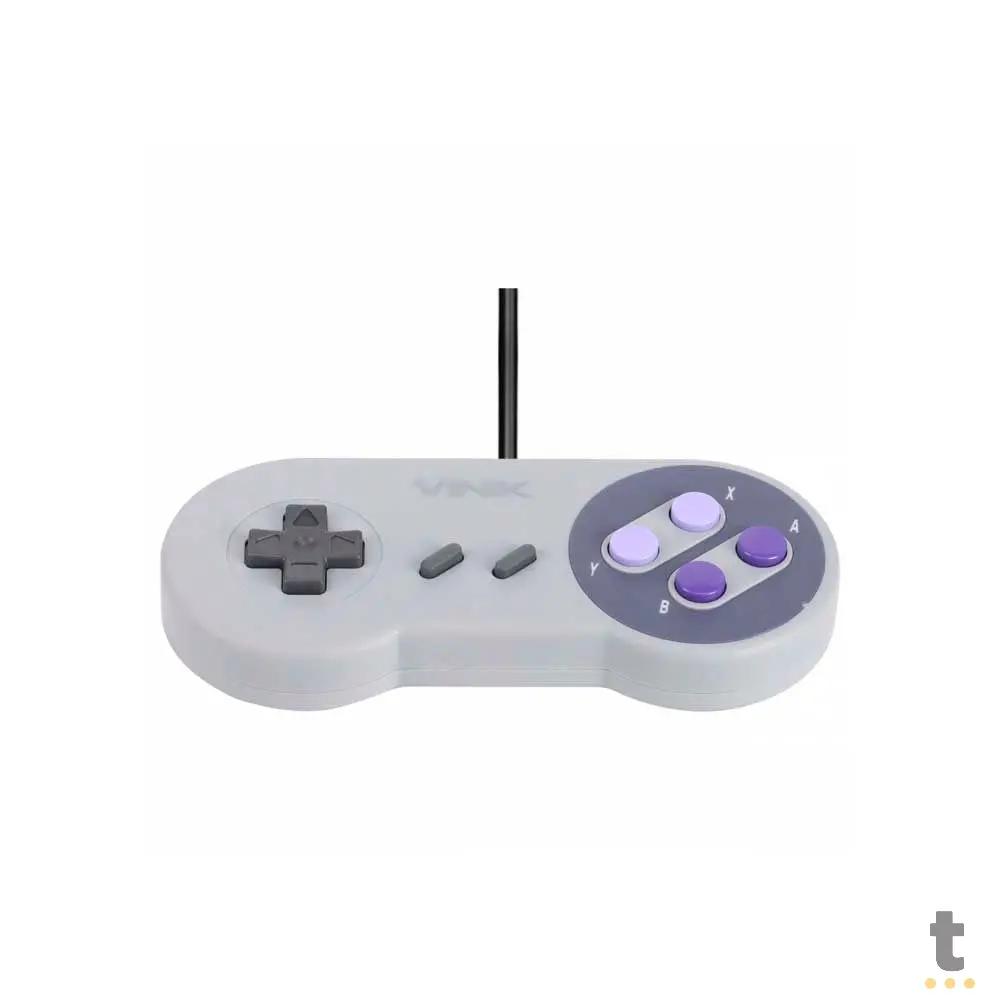 Controle SNES para PC Vinik USB - 107482 Truedata