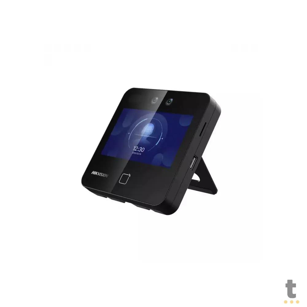 Controle de Acesso Facial com Video Porteiro Hikvison 1500 Faces Wi-fi 125Khz - DS-K1T343EWX Truedata