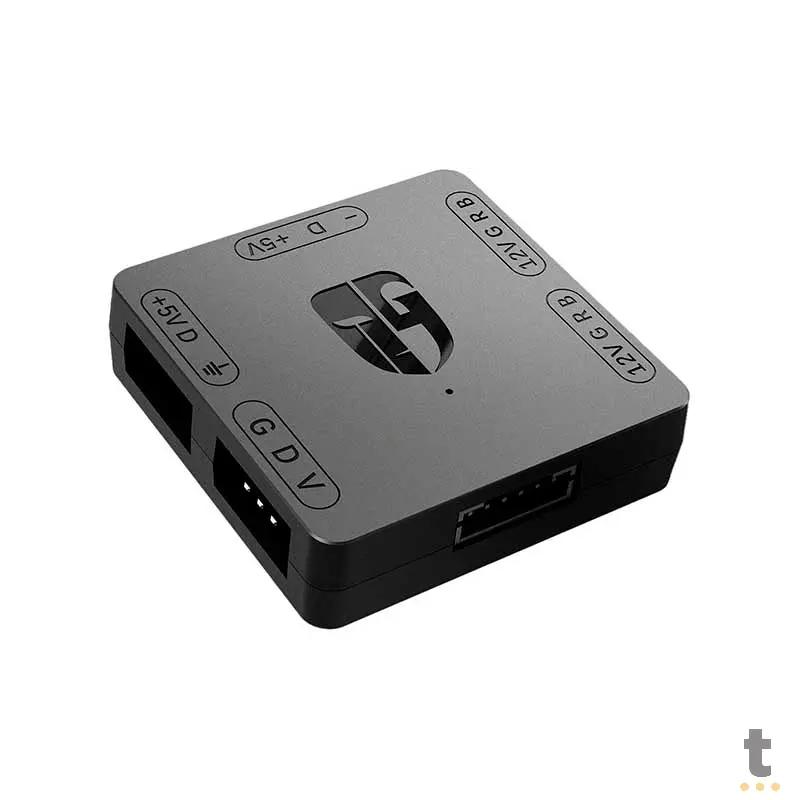 Conversor RGB Deepcool Gamer Storm 5V p/ 12V - DP-FRGB-CHUB5-12V Truedata