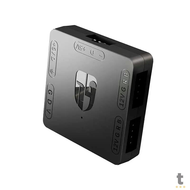 Conversor RGB Deepcool Gamer Storm 5V p/ 12V - DP-FRGB-CHUB5-12V Truedata