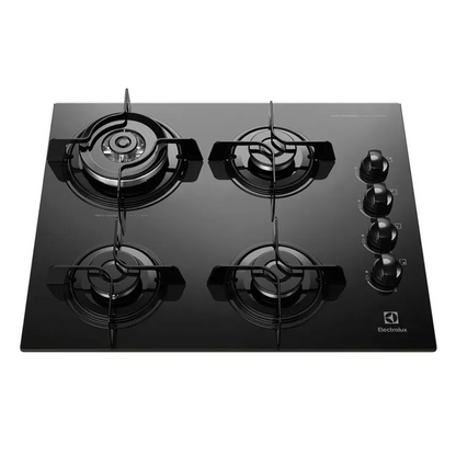 Cooktop 4 Bocas a Gás com Tripla Chama KE4TP 127V Preto - Electrolux