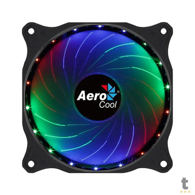 Cooler Fan Para Gabinete Aerocool COSMO 12 FRGB 120mm - 73865
