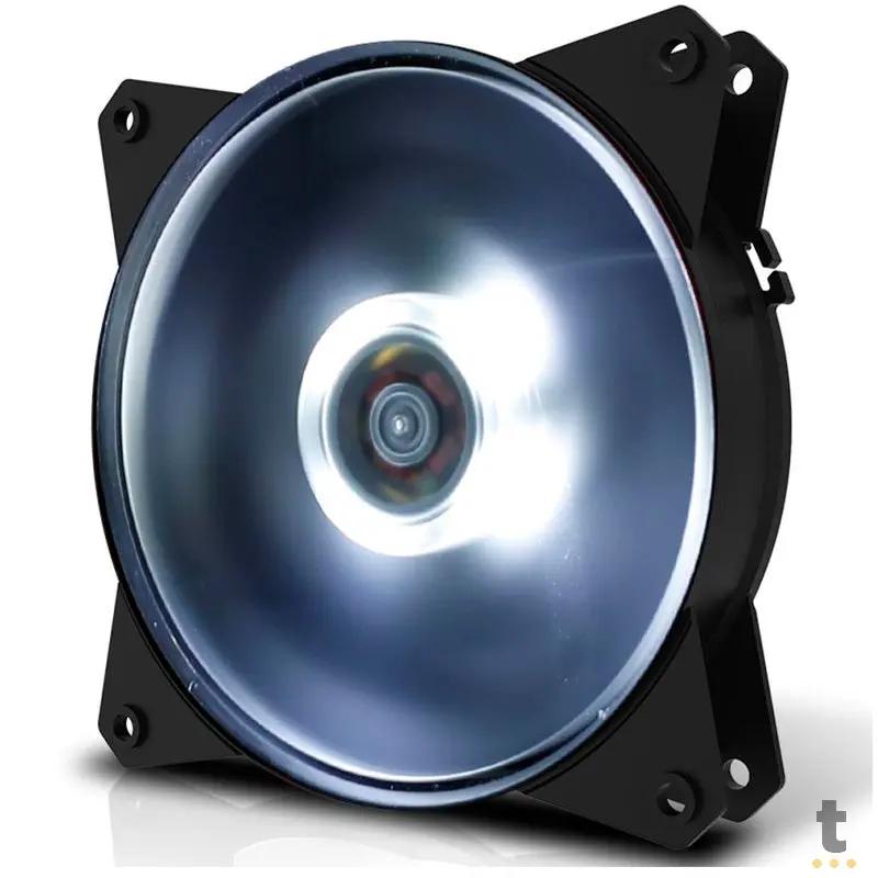 Cooler Fan para Gabinete Cooler Master Masterfan MF120L Led Branco - R4-C1DS-12FW-R1 Truedata