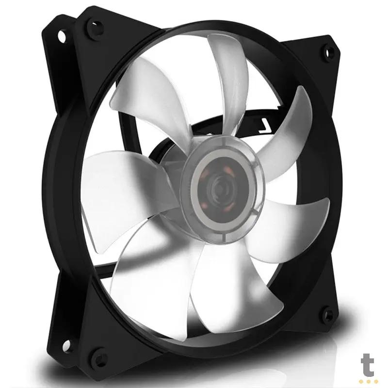 Cooler Fan para Gabinete Cooler Master Masterfan MF120L Led Branco - R4-C1DS-12FW-R1 Truedata
