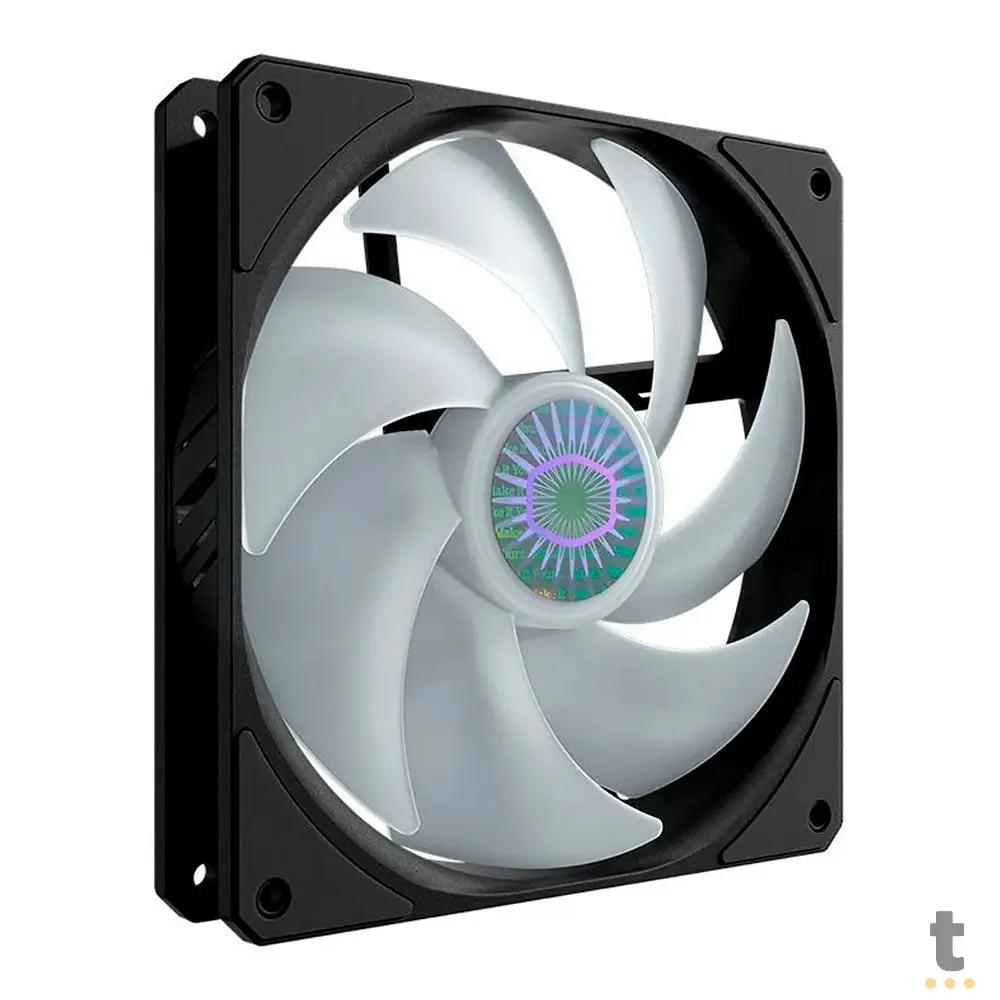 Cooler Fan para Gabinete Cooler Master Sickleflow Led RGB 140mm Preto - MFX-B4DN-14NPA-R1 Truedata