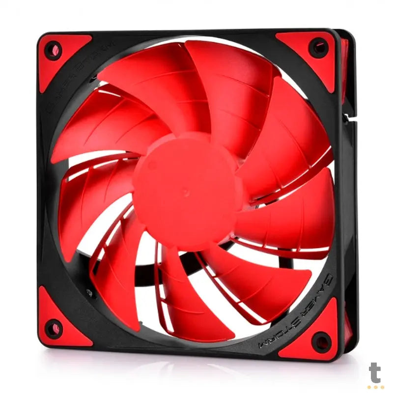Cooler Fan para Gabinete Deepcool Led 120x25mm Red - TF120 Truedata