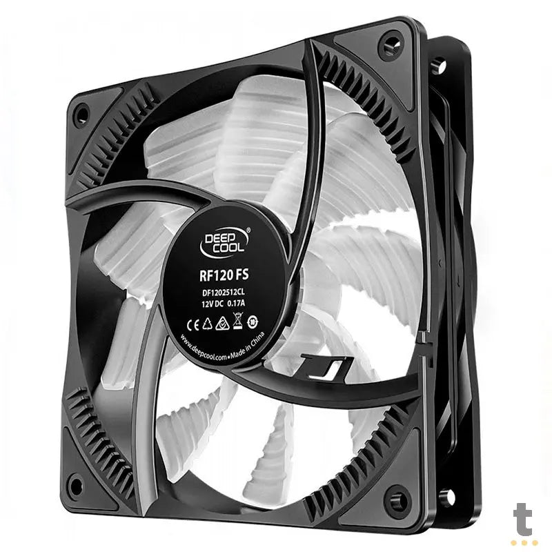 Cooler Fan para Gabinete Deepcool RF120 Fs Led 120mm - DP-FLED3-RF120-FS Truedata