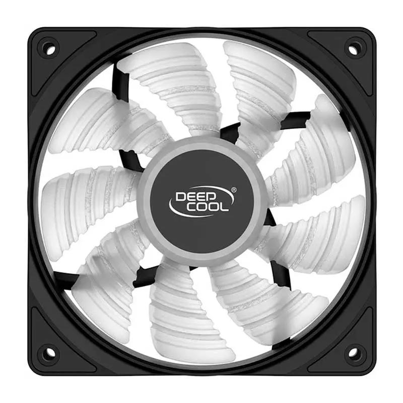 Cooler Fan para Gabinete Deepcool RF120B Led Azul 120mm - DP-FLED-RF120-BL Truedata