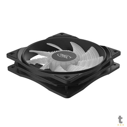 Cooler Fan para Gabinete Deepcool RF120B Led Azul 120mm - DP-FLED-RF120-BL Truedata