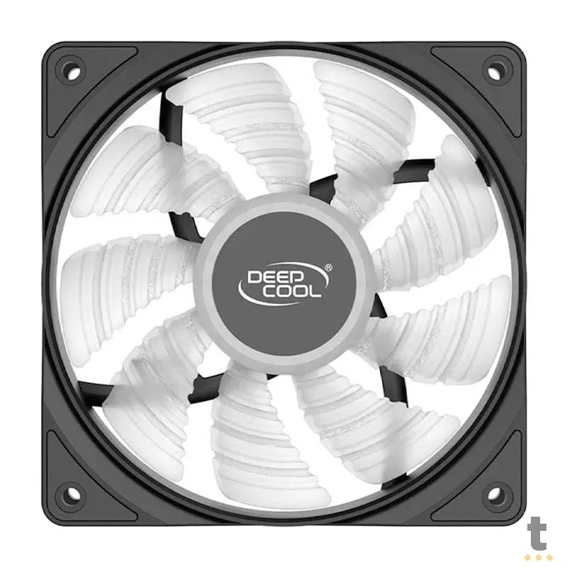 Cooler Fan para Gabinete Deepcool RF120R Led Vermelho 120mm - DP-FLED-RF120-RD Truedata