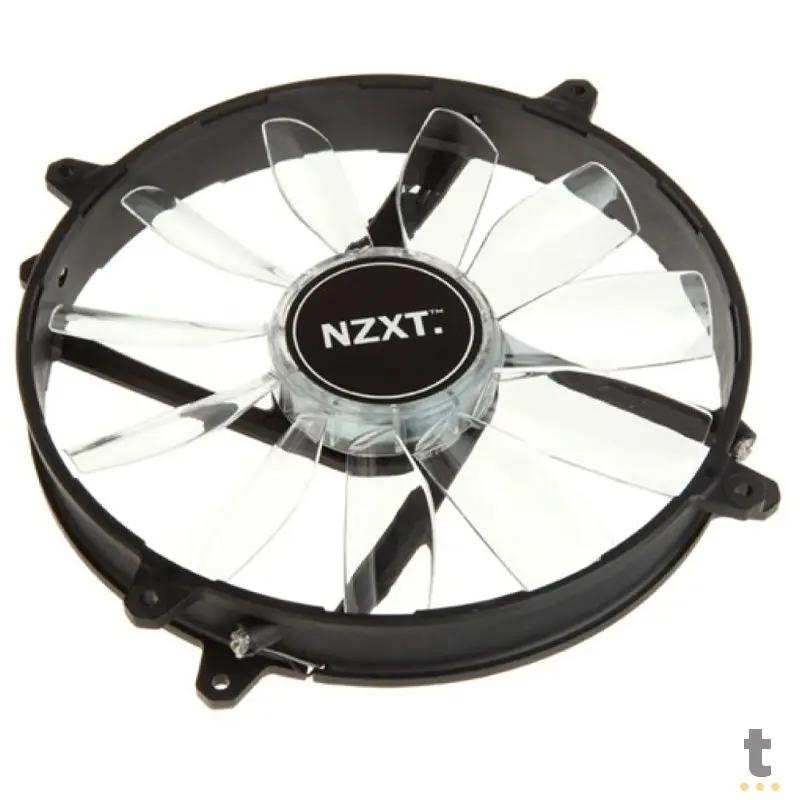 Cooler Fan para Gabinete NZXT Fz-200 Led Green 200mm - RF-FZ20S-G1 Truedata