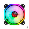 Cooler Fan para Gabinete PCYes Huracan H3 Led RGB 120mm 06 Pinos - PH3RGB120 Truedata