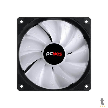 Cooler Fan para Gabinete PCYes Nix 2 ARGB 120mm 03 Pinos - FGNIX2 Truedata
