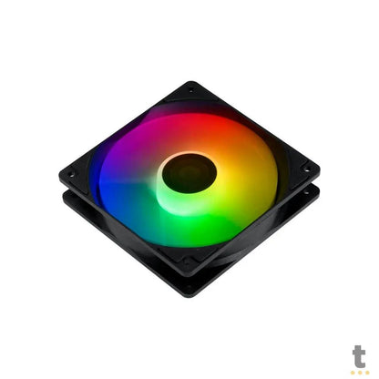 Cooler Fan para Gabinete PCYes Nix 2 ARGB 120mm 03 Pinos - FGNIX2 Truedata