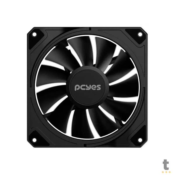 Cooler Fan para Gabinete PCYes Sangue Frio 3 120mm PWM 4 pinos Preto - FSF3BR